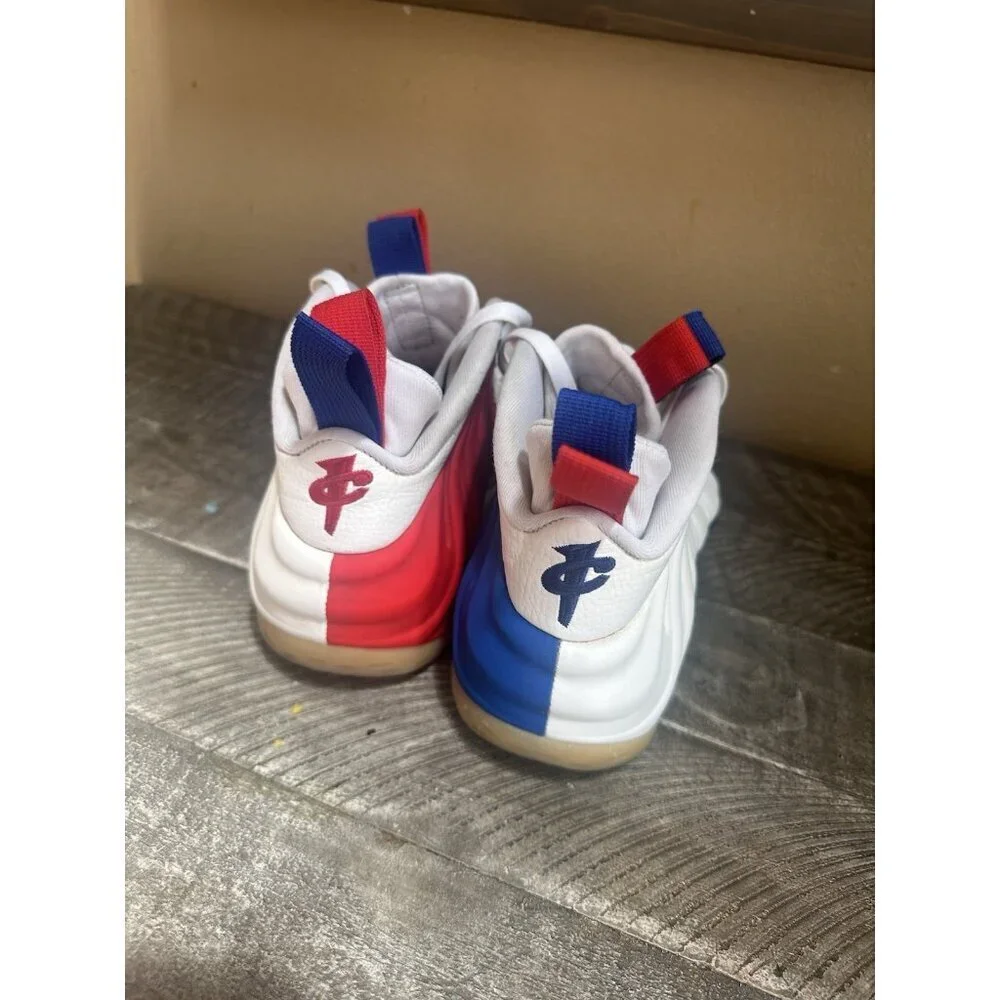 Nike Air Foamposite Shoes USA Red White Blue Olympics Women's Size 9